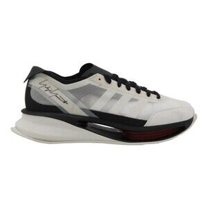 Y-3 Futuristic White Mesh Sneakers With Sculptural Sole - NWT